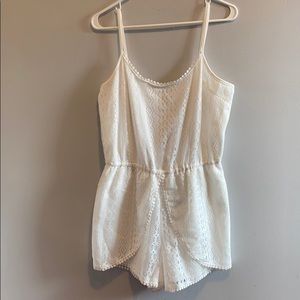 White Romper